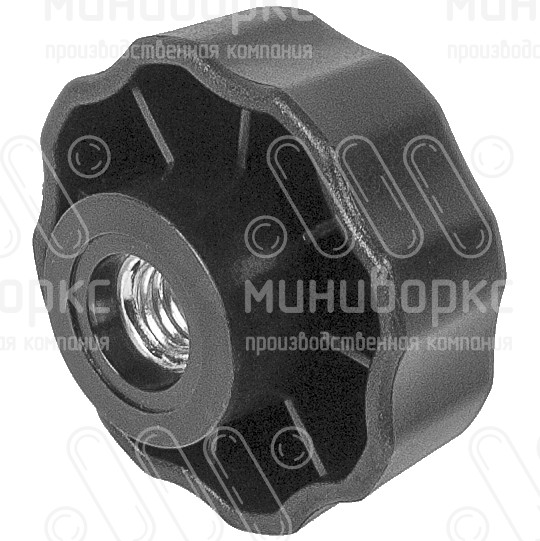 Пластиковые фиксаторы с гайкой m8 42 – БП42М8ЧН | картинка 2