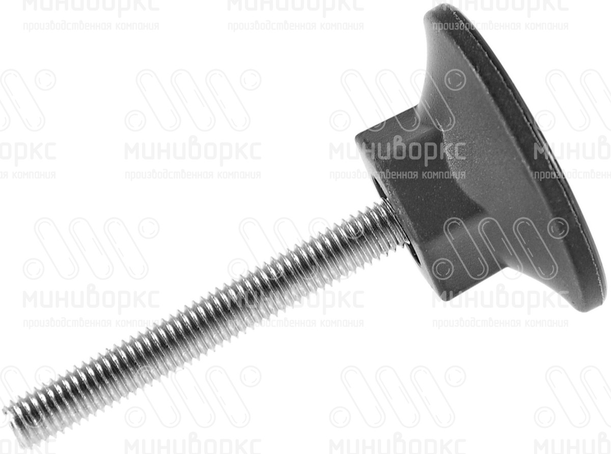 Опора резьбовая  m8x65 48 – 48М8-65ЧС | картинка 2