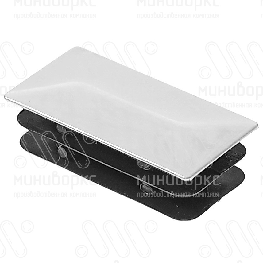 Заглушки для прямоугольной трубы 20x15 – 110426152C | картинка 1