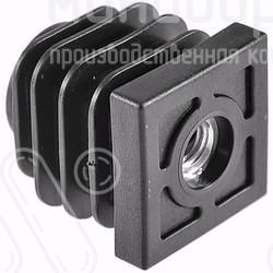 Заглушки квадратные для труб 25x25 – 25-25М8ЧС | картинка 2