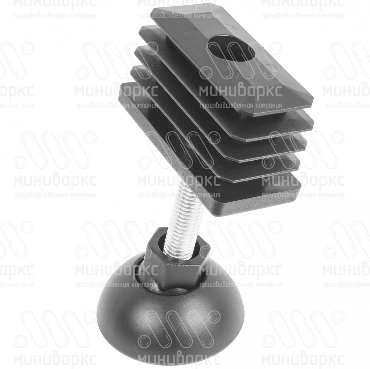 Комплекты прямоугольных заглушек с опорами 60x30 – 30-60M10.D50x45G | картинка 2
