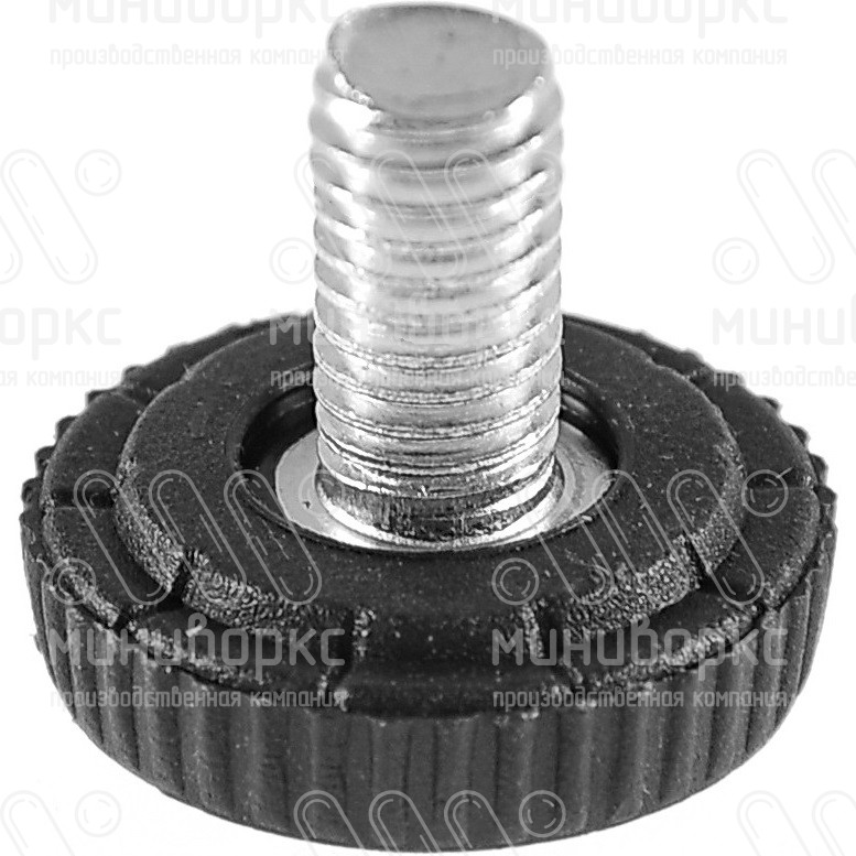 Опора резьбовая  m8x15 25 – 25М8-15ЧС | картинка 1