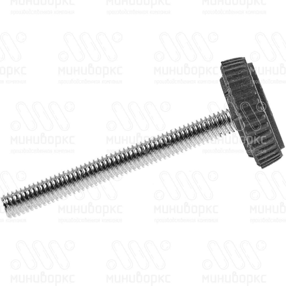 Опора резьбовая  m6x55 25 – 25М6-55ЧС | картинка 2