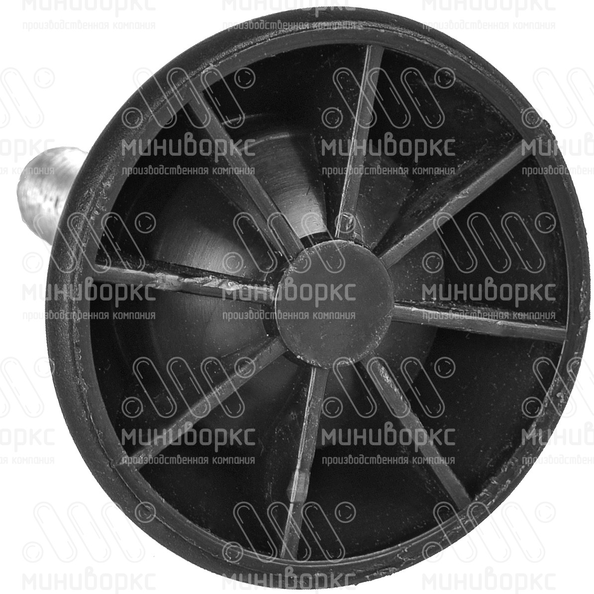 Опора резьбовая  m8x45 50 – 50М8-45ЧС | картинка 3