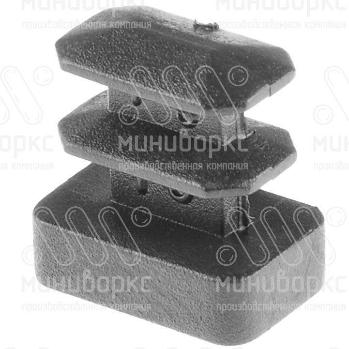 Заглушки для прямоугольной трубы 15x10 – 110410002N | картинка 3