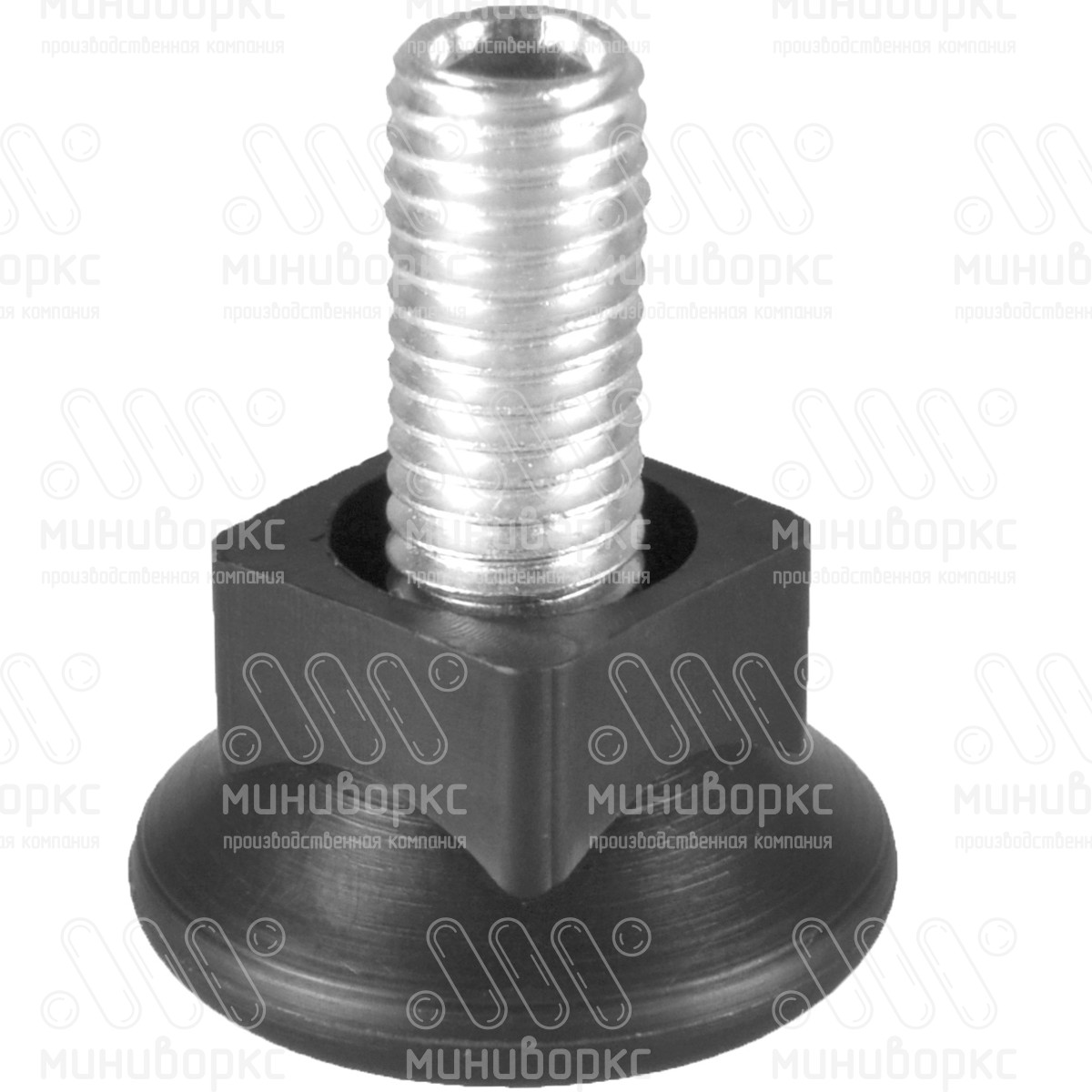 Опора резьбовая  m10x25 30 – 30М10-25ЧН | картинка 1