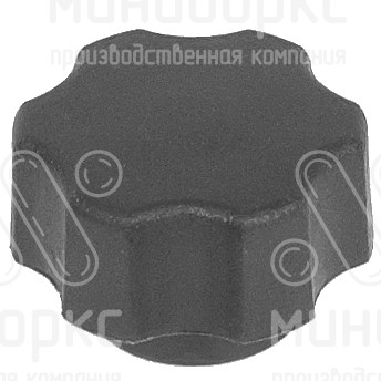 Пластиковые фиксаторы с гайкой m5 21 – Б21М5ЧН | картинка 2